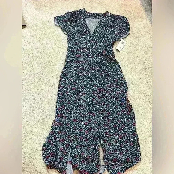 NWT gorgeous French Connection maxi double slit dress - Picture 1 of 5